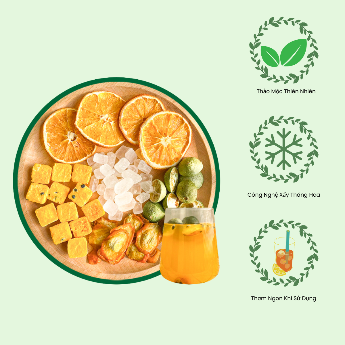 Trà Giải Nhiệt Chanh Dây Kim Quất